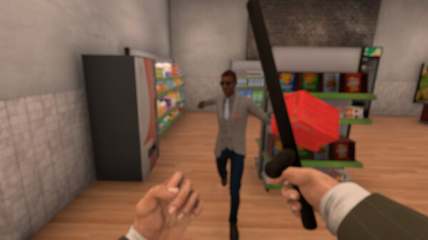 Supermarket Guard Simulator | Announcement Trailer #2