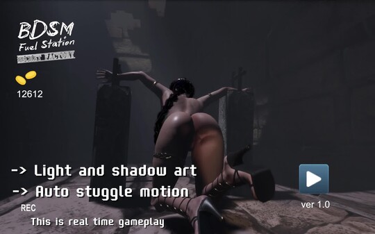 BDSM Fuel Station - interactive physics simulation screenshot thumbnail video