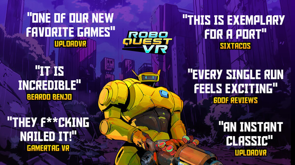 Roboquest VR Launch Trailer