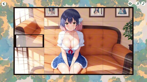 Gameplay | Sexy Girls Posing Puzzle Trailer