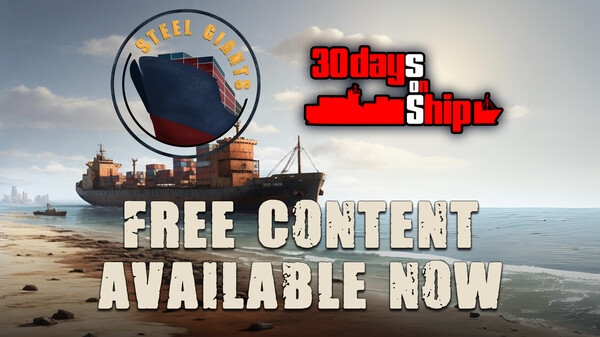 Ship Graveyard Simulator 2 - Steel Giants DLC x 30 Days on Ship