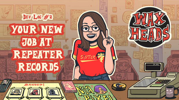 Dev Log #2 Your New Job At Repeater Records