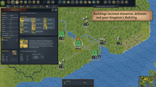 Kingdom, Dungeon, and Hero screenshot