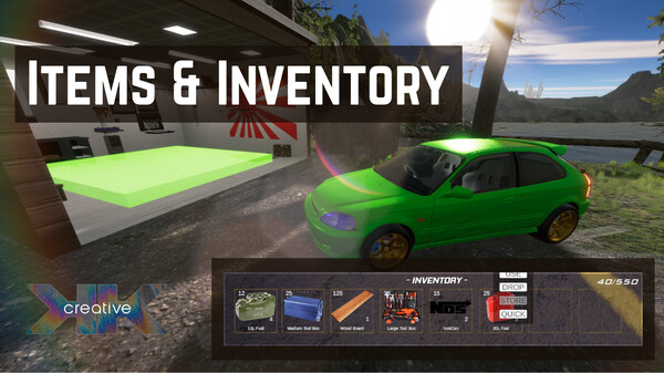 Inventory & Items Gameplay