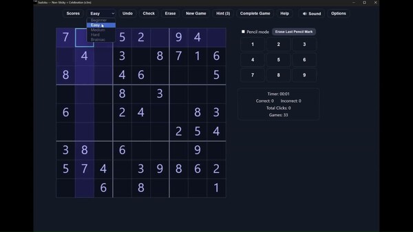 Sudoku Challenge Pro