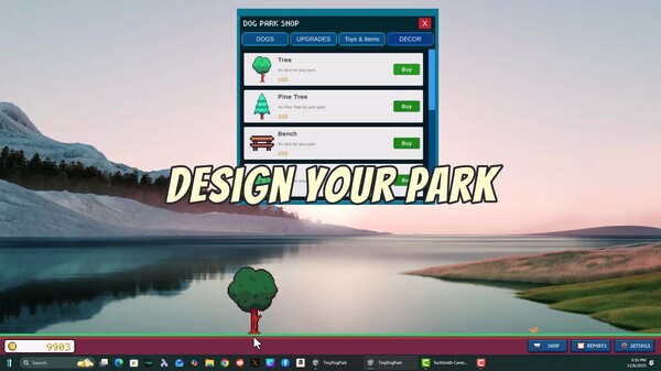 Desktop Dog Park screenshot thumbnail video