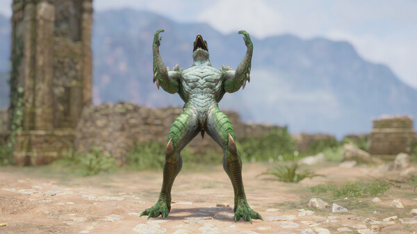 Exoprimal - Deadeye Alpha Deinonychus Body Set