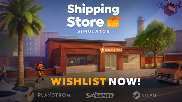 Shipping Store Simulator 2037 - Announcement Trailer