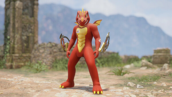 Exoprimal - Zephyr Alpha Fire Dragon Set