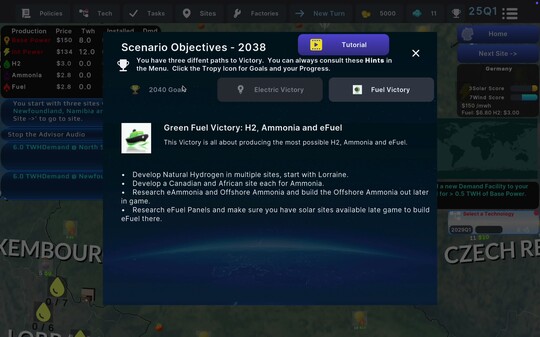 Start Game First Turn