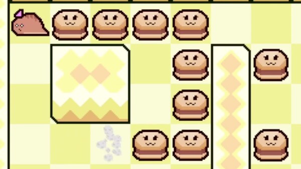 Giant Snake Girl wants The Burger!