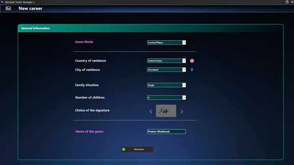 Absolute Tennis Manager 2