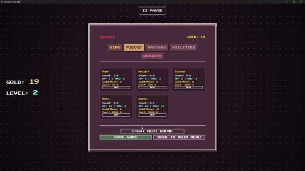 Pixel Chess Idle RPG screenshot thumbnail video