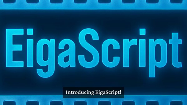 EigaScript: Script-Based Video/Audiobook Maker screenshot thumbnail video