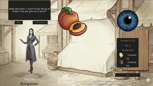 The Fruit Merchant's Diary - Trade. Bribe. Watch Your Back.