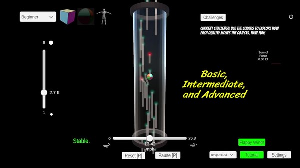 Wind Tunnel Flight Lab