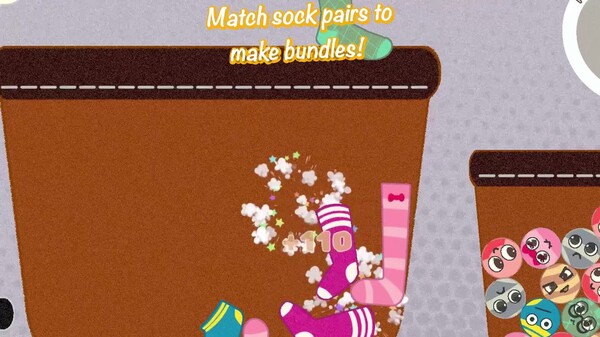 Socks! Strategic and Satisfying Sock Packing Action