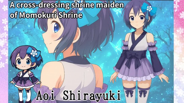 Male Shrine Maiden Heart-Fluttering Short RPG(PV)