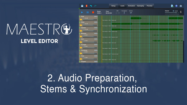 Audio Preparation, Stems & Synchronization | Maestro Level Editor Tutorial #2