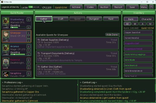 10-Man Idle