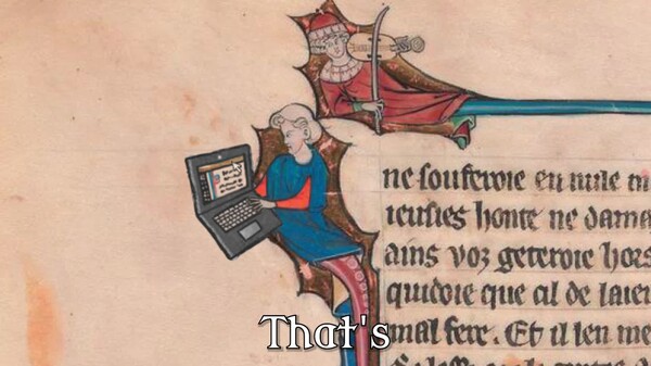 An RPG made in the Middle Ages?