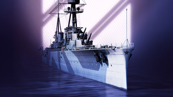 Genova ship in the Fields of Tuscany permanent camouflage Trailer video thumbnail for World of Warships — Genova Pack