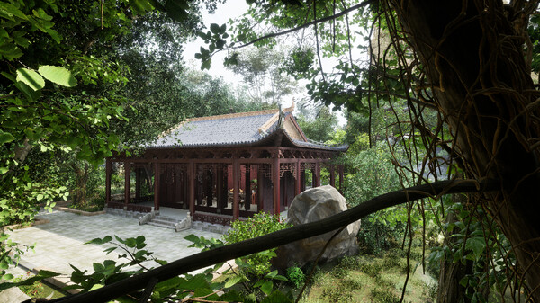 屋顶建造歇山顶硬山顶卷棚顶重檐等Roof construction: Xieshan gable roof, ound ridge roof roof, double eaves, etc