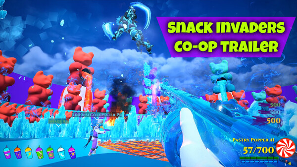 Snack Invaders - Co‑op Gameplay Trailer
