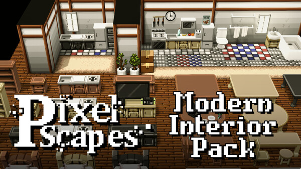 PixelScapes Modern Interior Pack video thumbnail for RPG Developer Bakin PixelScapes Modern Interior Pack