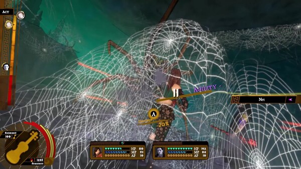 Shadow Strings Battle Gameplay