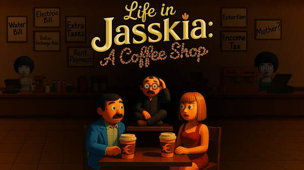 "Life in Jasskia: a Coffee Shop" Gameplay Trailer