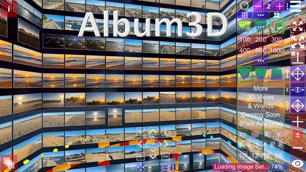 Album3D - Game-like Photo Experience - Multiple 3D Views