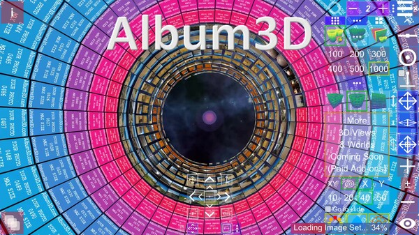 Album3D - Game-like Photo Experience - Multiple 3D Views