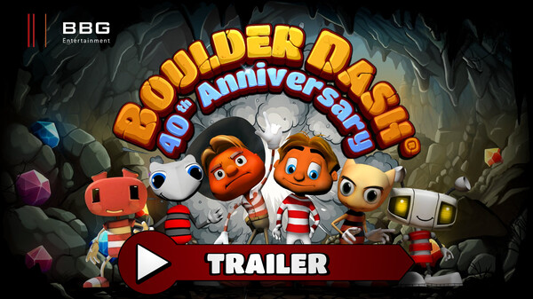 BOULDER DASH 40th Anniversary Trailer Thumbnail