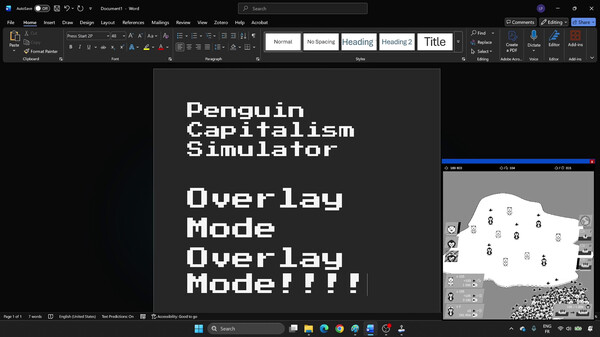 Gameplay PC Overlay Mode