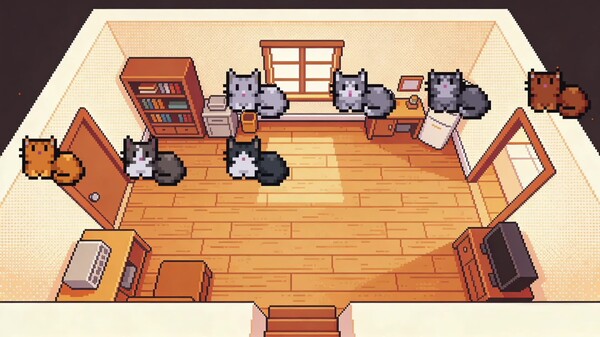 Meowker 喵客 A virtual pet that requires you to work and earn money to take care of it.