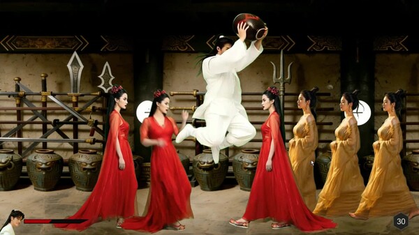 游戏格斗展示Combat Demonstration of the Game