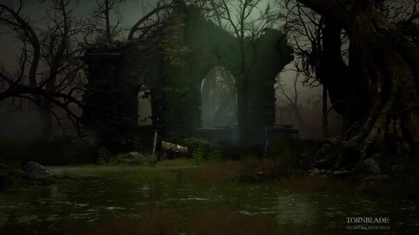 TORNBLADE - Swamp side-scroll reveal