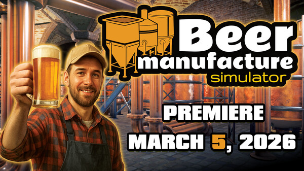 Beer Manufacture Simulator - Date Reveal Trailer