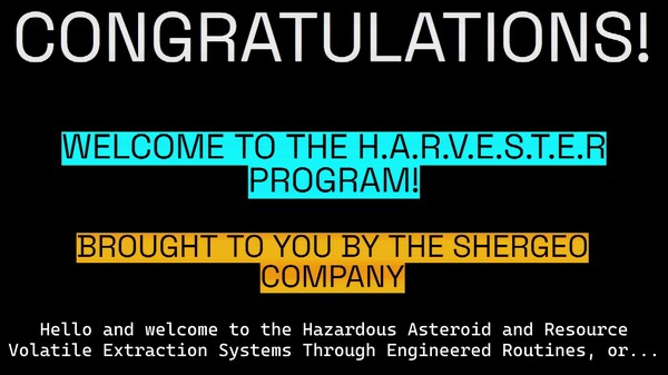 H.A.R.V.E.S.T.E.R Wishlist Trailer