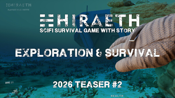 ☵ HIRAETH game | Official Teaser Trailer 2026 #2 – Exploration & Survival