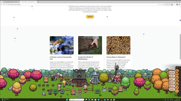 Grandpa's Bee Haven trailer