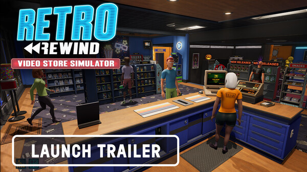 Retro Rewind - Video Store Simulator screenshot thumbnail video