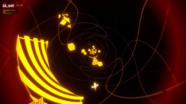 Neon Hole 1 hit game