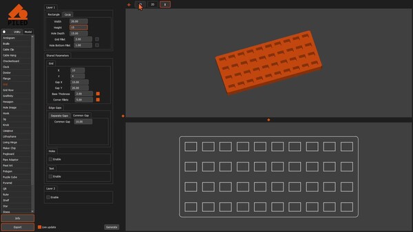 PILED CAD video thumbnail for PILED 3D CAD MULTI TOOL
