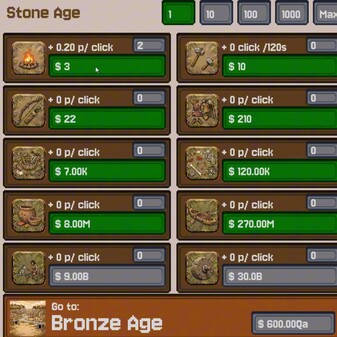 Stone to Silicon - Idle Clicker screenshot thumbnail video