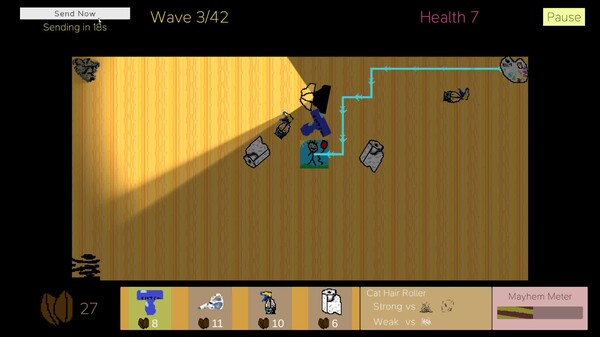 Desk Defense Gameplay