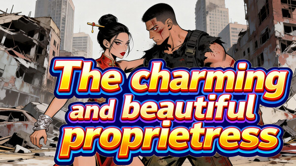 The charming and beautiful proprietress