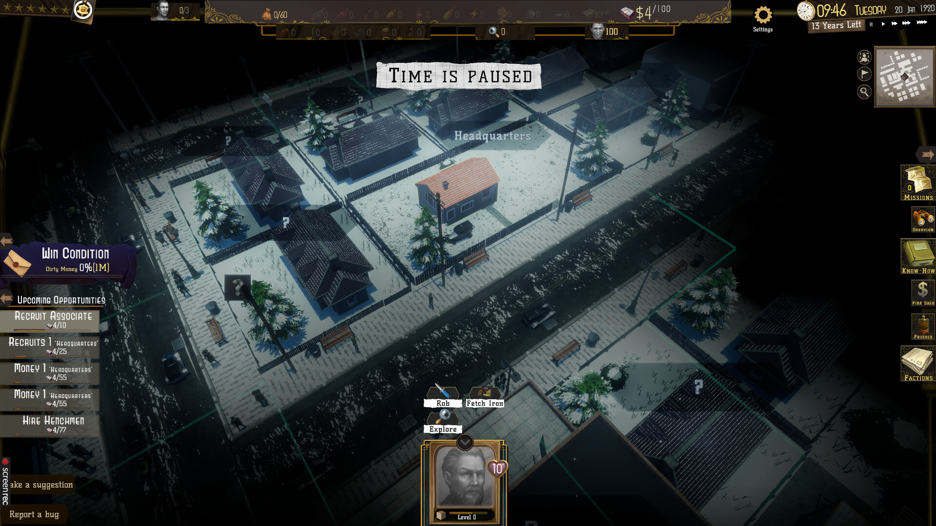 DOUGH: A Crime Strategy RPG PC gameplay screenshot 1 of 11