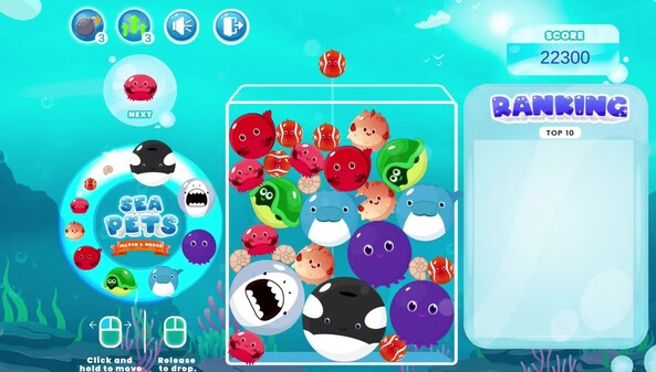 Sea Pets: Match & Merge